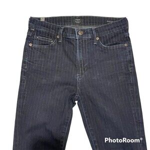 Citizens of Humanity Rocket Crop Jeans 28 Striped High Rise Skinny Denim Pants